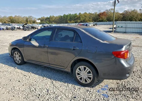 2009 Toyota Corolla Base from USA, damaged, VIN 2T1BU40E59C167800